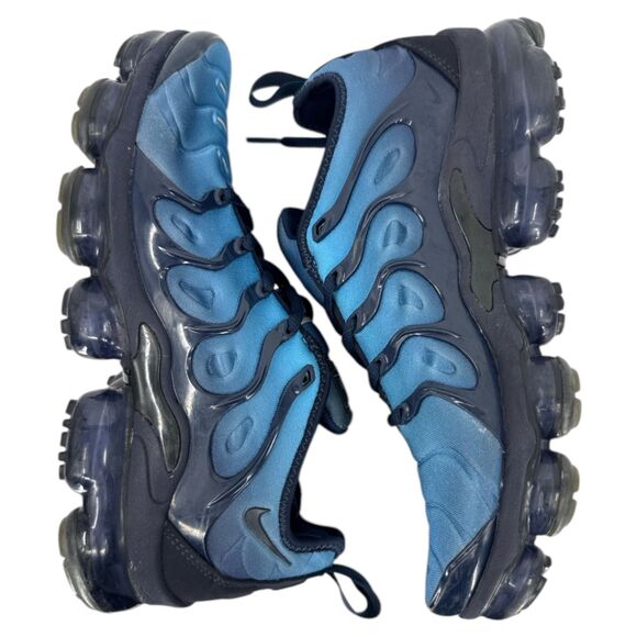 Nike Air Vapormax Plus Sz 8 Blue Obsidian Navy Photo Blue Black 924453-401 mens - Picture 6 of 9